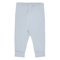 Trousers Solid Baby Housut Sininen Polarn O. Pyret