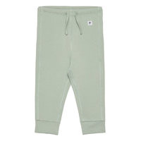 Trousers Solid Baby Housut Vihreä Polarn O. Pyret