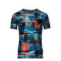 Neptune Swimwear UV Clothing UV Tops Sininen Molo