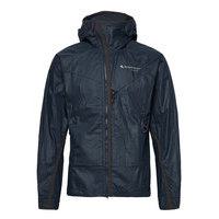 Ansur Hooded Wind Jacket M'S Outerwear Sport Jackets Sininen Klättermusen