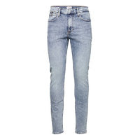 Slim Taper Tiukat Farkut Sininen Calvin Klein Jeans