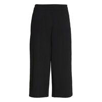 Objcecilie New Mw Culotte Pants Leveälahkeiset Housut Musta Object