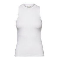 Objjamie S/L Tank Top T-shirts & Tops Sleeveless Valkoinen Object