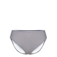 Mini Stripe High Waistd Bikini Bottom Swimwear Bikinis Bikini Bottoms High Waist Bikinis Sininen Michael Kors Swimwear