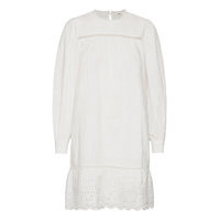 Objyasna L/S Short Dress 115 .C Dresses Everyday Dresses Valkoinen Object