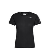 Impact Run Short Sleeve T-shirts & Tops Short-sleeved Musta New Balance