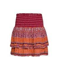 Ameera Mini Smocked Skirt Lyhyt Hame Punainen Superdry