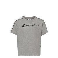 Crewneck T-Shirt T-shirts Short-sleeved Harmaa Champion
