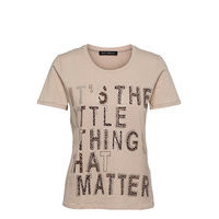 Shirt Short 1/2 Sleeve T-shirts & Tops Short-sleeved Beige Betty Barclay