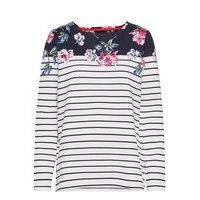 Harbour Print T-shirts & Tops Long-sleeved Valkoinen Joules