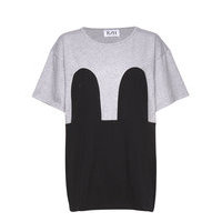 Mickey Loose Tee T-shirts & Tops Short-sleeved Harmaa R/H Studio