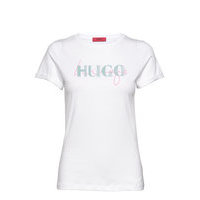 The Slim Tee 9 T-shirts & Tops Short-sleeved Valkoinen HUGO