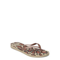 Hav Slim Animals Shoes Summer Shoes Flip Flops Ruskea Havaianas