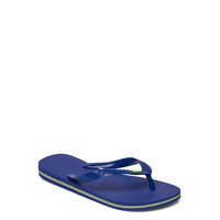 Brasil Shoes Summer Shoes Flip Flops Sininen Havaianas