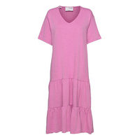 Slfreed 2/4 Midi Dress M Dresses T-shirt Dresses Liila Selected Femme