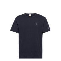 Crewneck T-Shirt T-shirts Short-sleeved Sininen Champion Reverse Weave