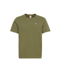 Crewneck T-Shirt T-shirts Short-sleeved Vihreä Champion Reverse Weave