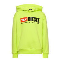 Sdivision Over Sweat-Shirt Huppari Keltainen Diesel