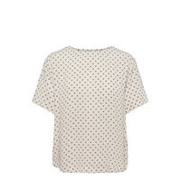 Katja T-shirts & Tops Short-sleeved Kermanvärinen Carin Wester