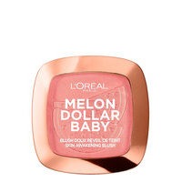 Wake Up And Glow Melon Dollar Baby Blush Beauty WOMEN Makeup Face Blush Vaaleanpunainen L'Oréal Paris