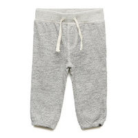 Baby Marled Pull-On Pants Collegehousut Olohousut Harmaa GAP