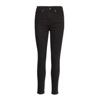 High Rise True Skinny Jeans With Secret Smoothing Pockets Tiukat Farkut Musta GAP