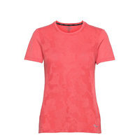 Ramble Short Sleeve T-shirts & Tops Short-sleeved Vaaleanpunainen Saucony