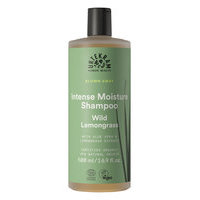 Intense Moisture Shampoo Wild Lemongrass Shampoo 500 Ml Shampoo Urtekram