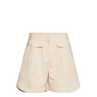 Slfcecilie Mw Shorts B Shorts Flowy Shorts/Casual Shorts Beige Selected Femme