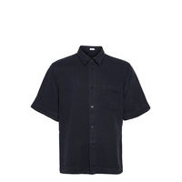 M. Owen Tencel Shirt Lyhythihainen Paita Sininen Filippa K