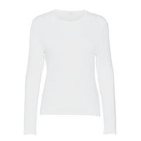 Lily Linen Top T-shirts & Tops Long-sleeved Valkoinen Filippa K