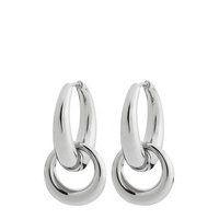 Furo Hoops L Steel Accessories Jewellery Earrings Hoops Hopea Edblad