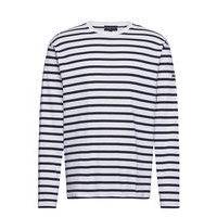 Breton Striped Shirt ''''Crozon'''' T-shirts Long-sleeved Valkoinen Armor Lux