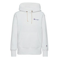 Hooded Sweatshirt Huppari Valkoinen Champion Reverse Weave