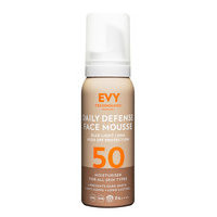 Daily Defense Face Mousse Spf 50 Beauty MEN Skin Care Sun Products Sunscreen Nude EVY Technology