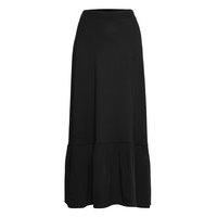 Skirts Knitted Polvipituinen Hame Musta Esprit Casual