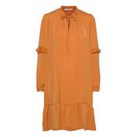 Recycle Polyester Dress Ls Dresses Everyday Dresses Oranssi Rosemunde