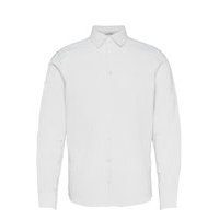 Anton Ls Detachable Collar Linen Sh Paita Rento Casual Valkoinen Casual Friday