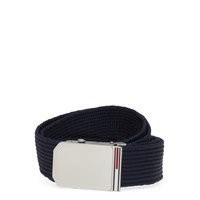 Tjm Slider Buckle 3.5 Accessories Belts Braided Belt Sininen Tommy Hilfiger