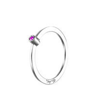 Micro Blink Ring - Pink Sapphire Sormus Korut Hopea Efva Attling