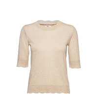 Pullover T-shirts & Tops Knitted T-shirts/tops Beige Noa Noa