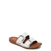 Graccie Slides Shoes Summer Shoes Flat Sandals Valkoinen FitFlop