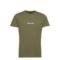 Organic Nor Tren T-shirts Short-sleeved Vihreä Mads Nørgaard