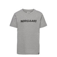 Printed Tee Thorlino T-shirts Short-sleeved Harmaa Mads Nørgaard