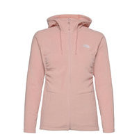 W Mezzaluna Fll Zp H Sweat-shirts & Hoodies Fleeces & Midlayers Vaaleanpunainen The North Face