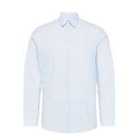 Slhslimnew-Linen Shirt Ls Classic W Paita Rento Casual Sininen Selected Homme