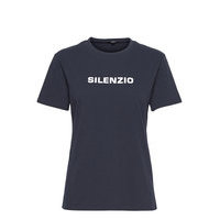 T-Shirt Mod.Z035 T-shirts & Tops Short-sleeved Sininen Aspesi