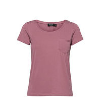 Slcolumbine Tee T-shirts & Tops Short-sleeved Vaaleanpunainen Soaked In Luxury, Soaked in Luxury
