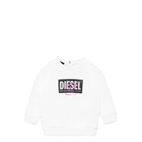 Soolb Sweat-Shirt Svetari Collegepaita Valkoinen Diesel