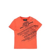 Tdiegos3b Maglietta T-shirts Short-sleeved Oranssi Diesel